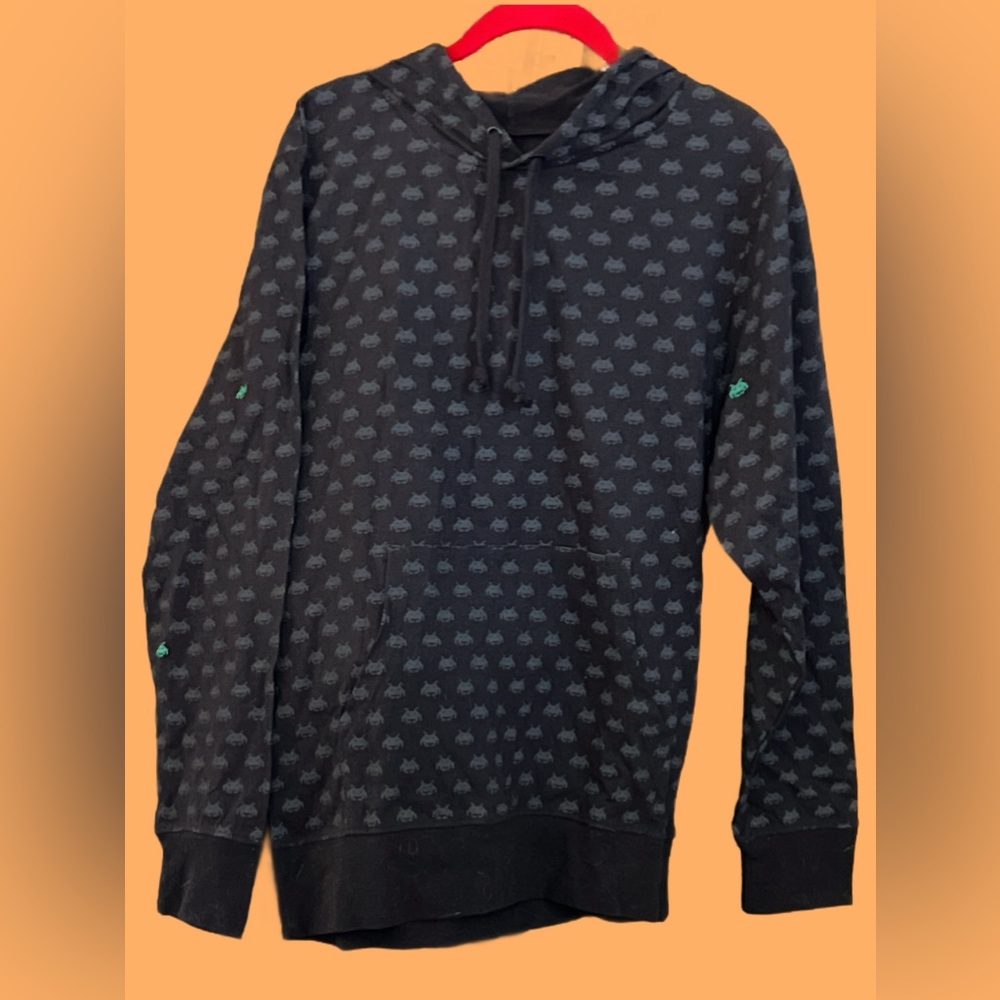 Space Invaders licensed hoodie - Medium with bonus NWOT